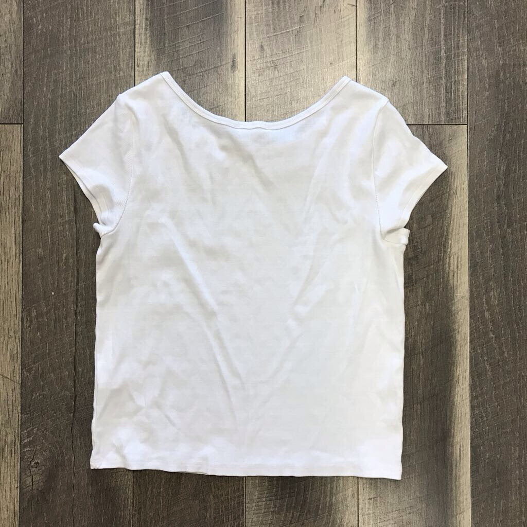 WHITE RIBBED SS