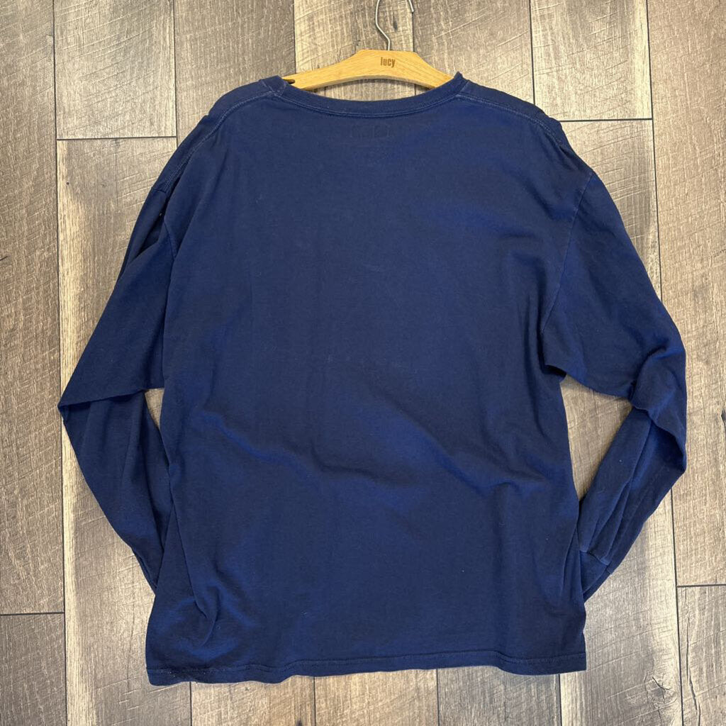 NAVY PATS LS