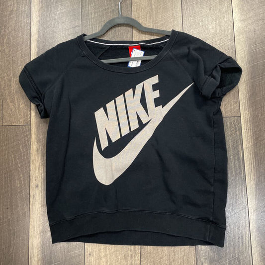 BLK NIKE SS SWEATSHIRT