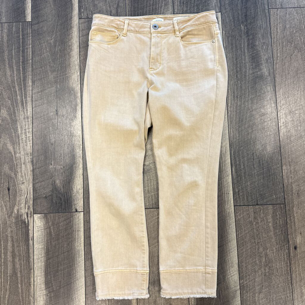 WHEAT VINTAGE CROPPED DENIM