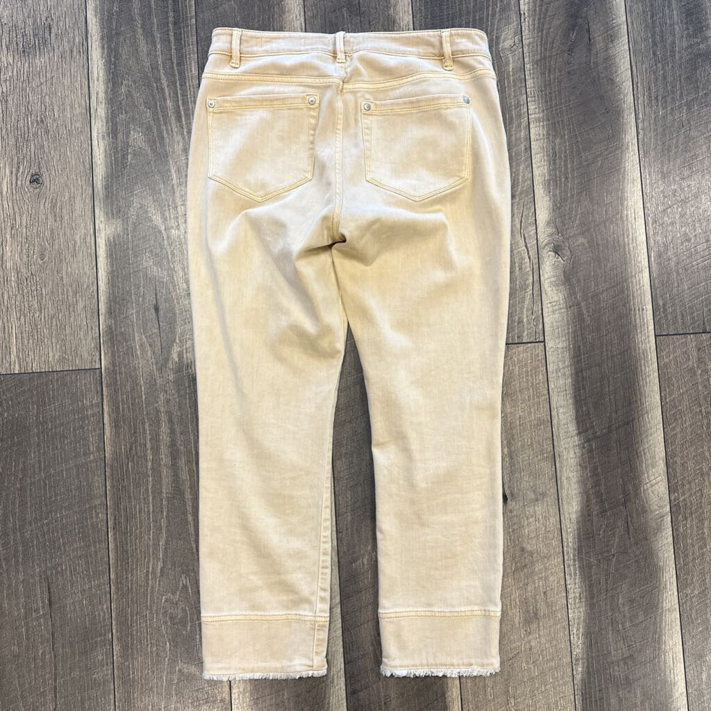 WHEAT VINTAGE CROPPED DENIM