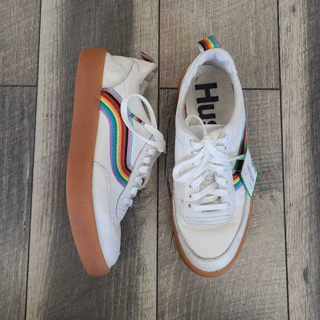 RAINBOW GUM SOLE SNEAKERS