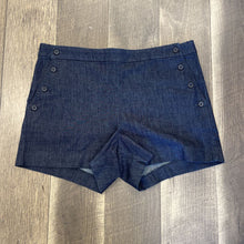 Load image into Gallery viewer, DRK DENIM BUTTON FRONT SHORTS
