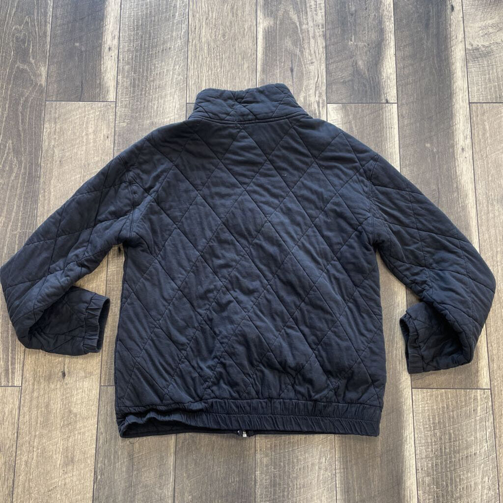 BLK QUILTED JACKET