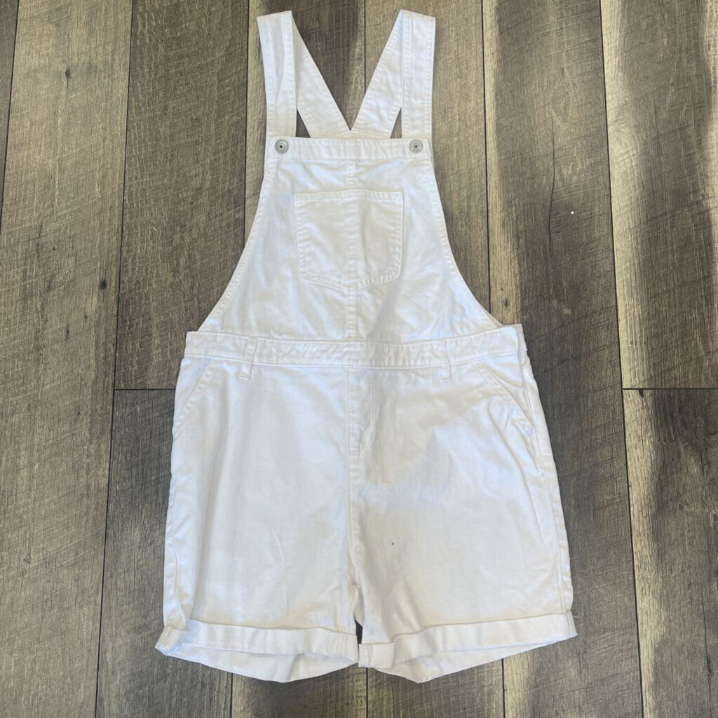 WHITE SHORTALLS