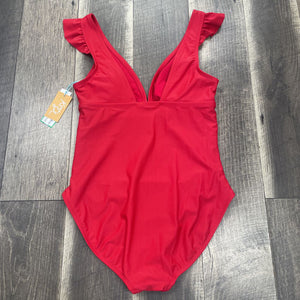 RED SWIMSUIT-NWT