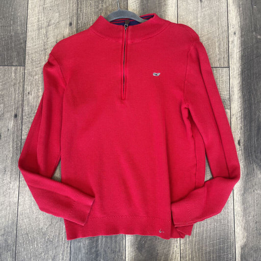 RED 1/4 ZIP