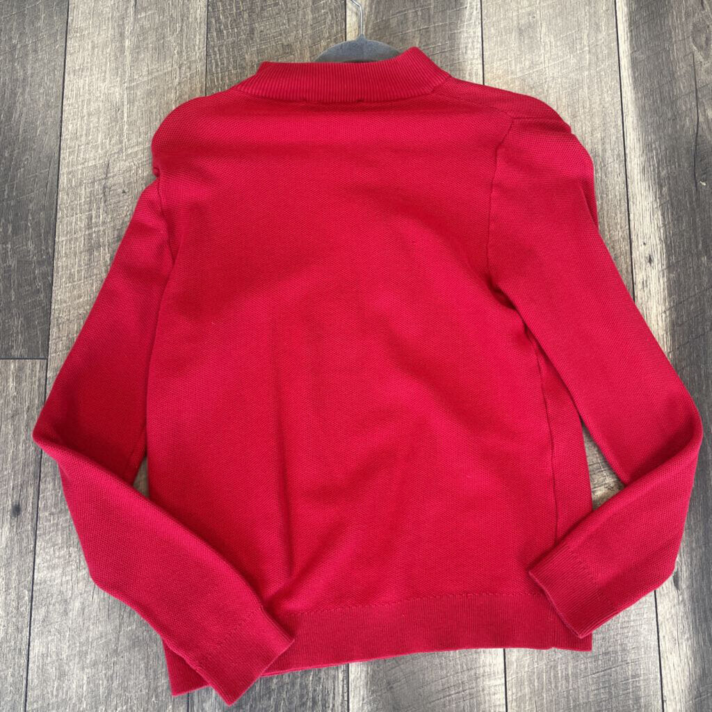 RED 1/4 ZIP