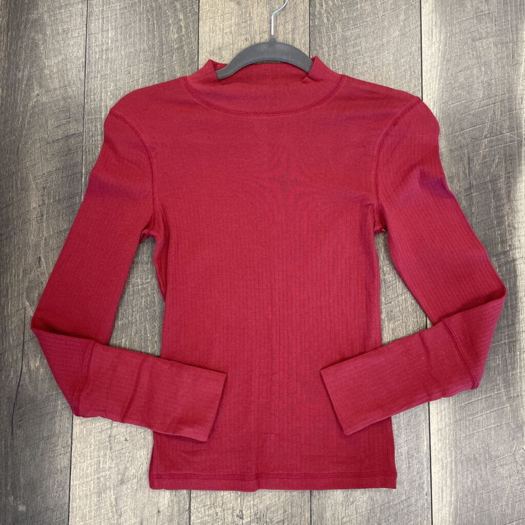 CRANBERRY MOCK LS- NWT