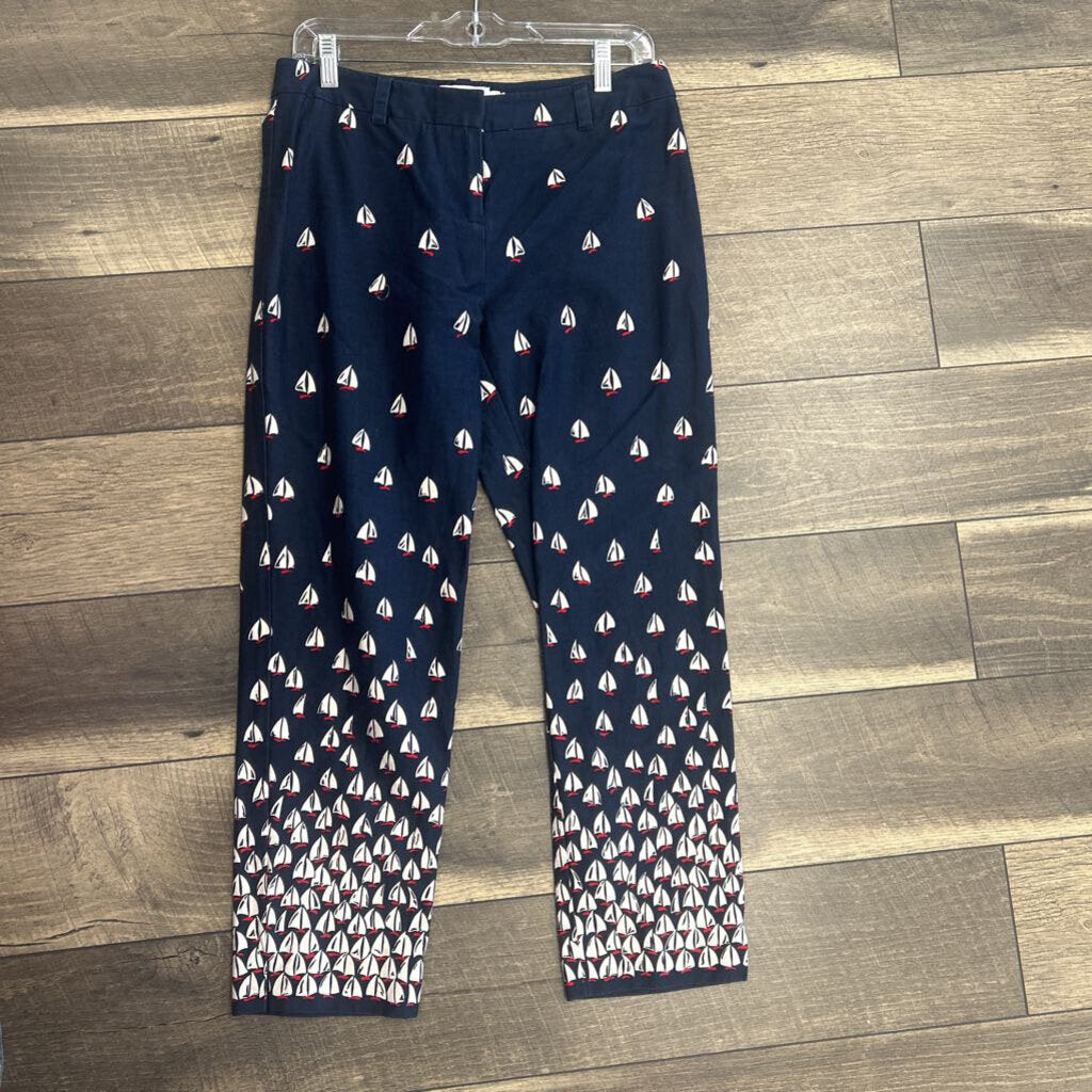 NAVY SAILBOAT PANTS