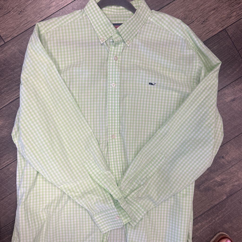 GREEN CHECK BUTTON UP