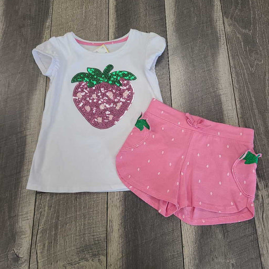 2 PC STRAWBERRY SET