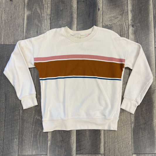 STRIPED CREWNECK