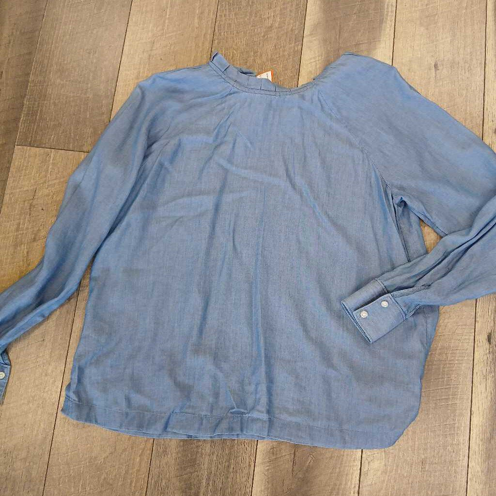 CHAMBRAY BLOUSE