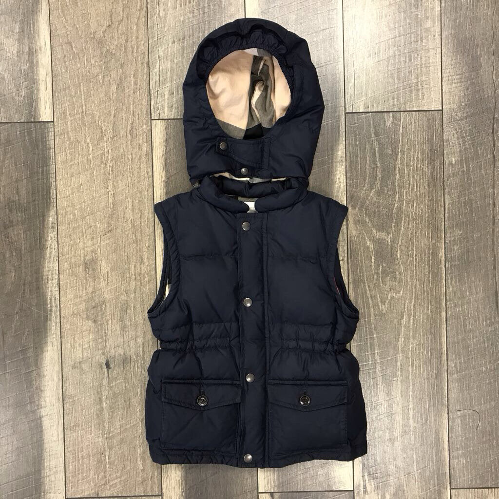 NAVY PUFFER VEST