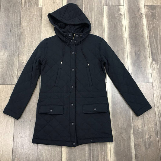 NAVY QUILTED BARN JACKET-NWT