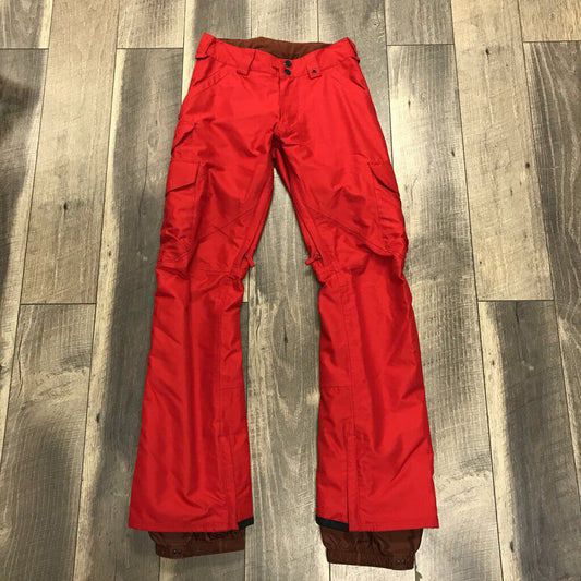 RED SKI PANTS