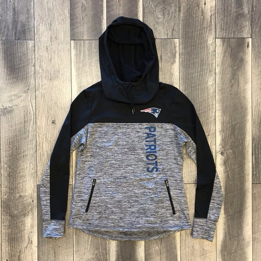 BLK/GREY PATRIOTS HOODIE