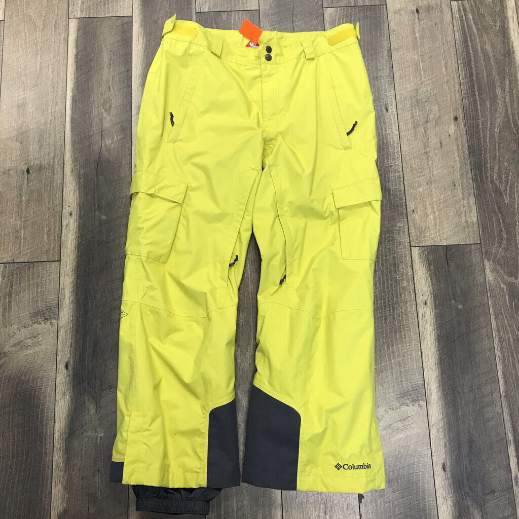 YELLOW SKI PANTS