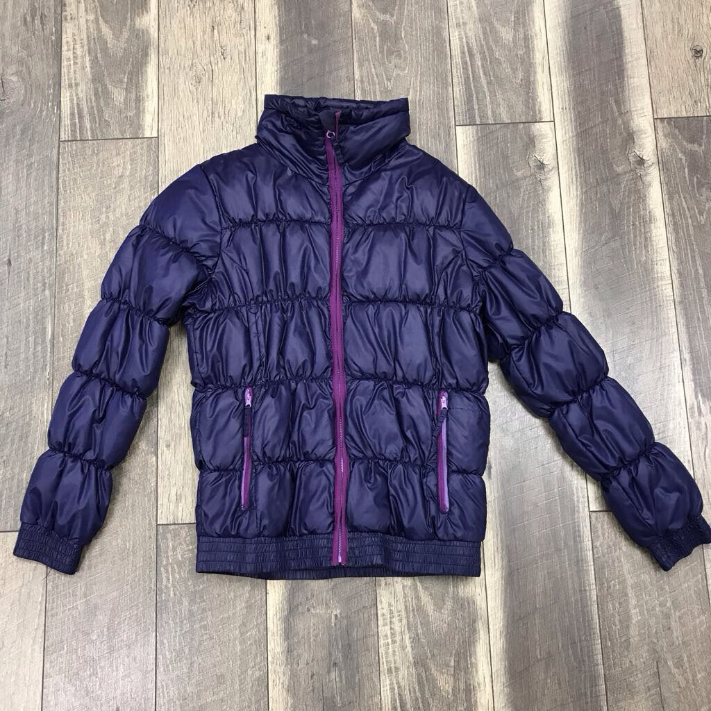 PURPLE PUFFER JACKET