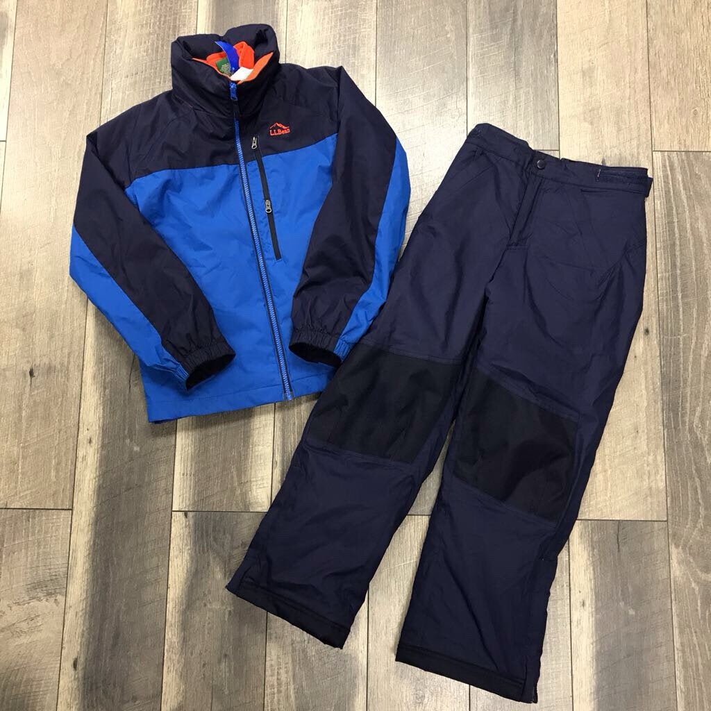 NAVY/ROYAL BLUE 2P SNOW PANT JACKET- AS IS