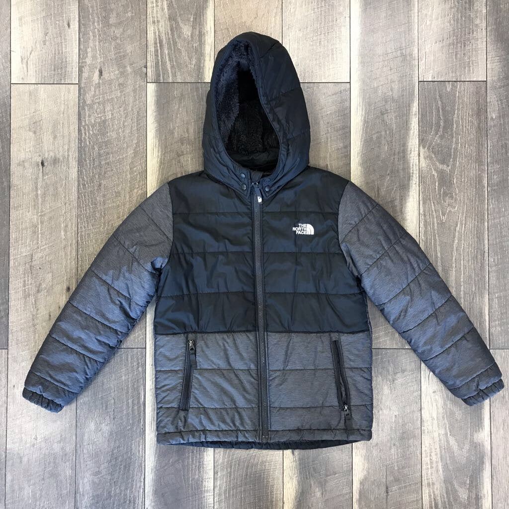 BLK/GREY FLEECE LINED JACKET