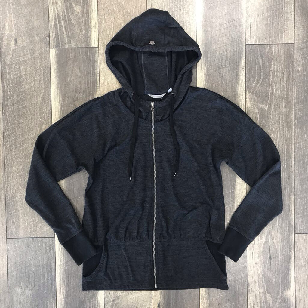 BLK FULL ZIP HOODIE