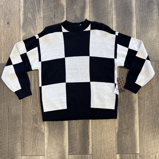 COLOR BLOCK SWEATER- NWT