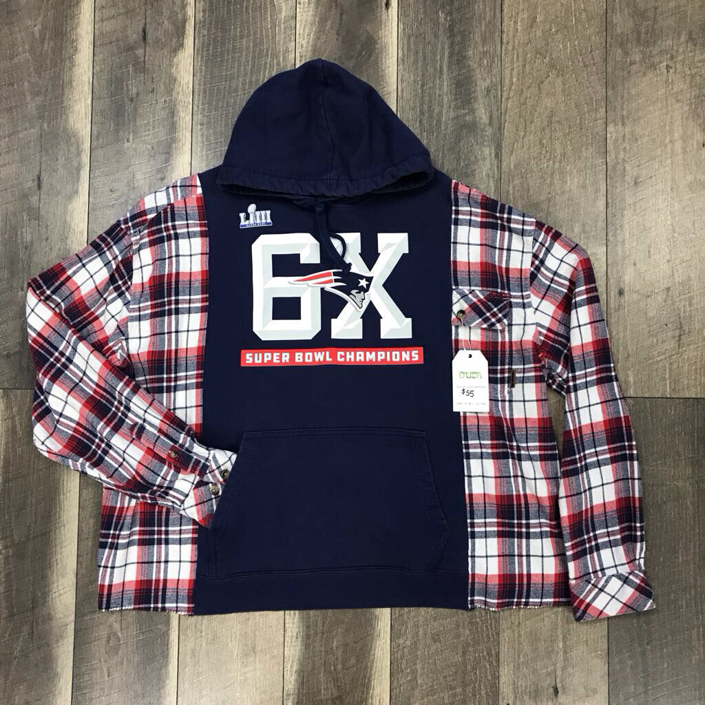 UPCYCLED PATS SUPBWL HOODIE