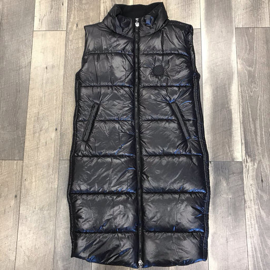 BRUINS BLK PUFFER VEST