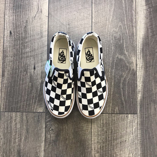CHECKERED ERA STACKED SLIP ON