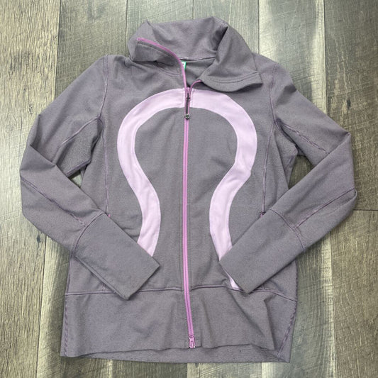 LT PURPLE FULL ZIP