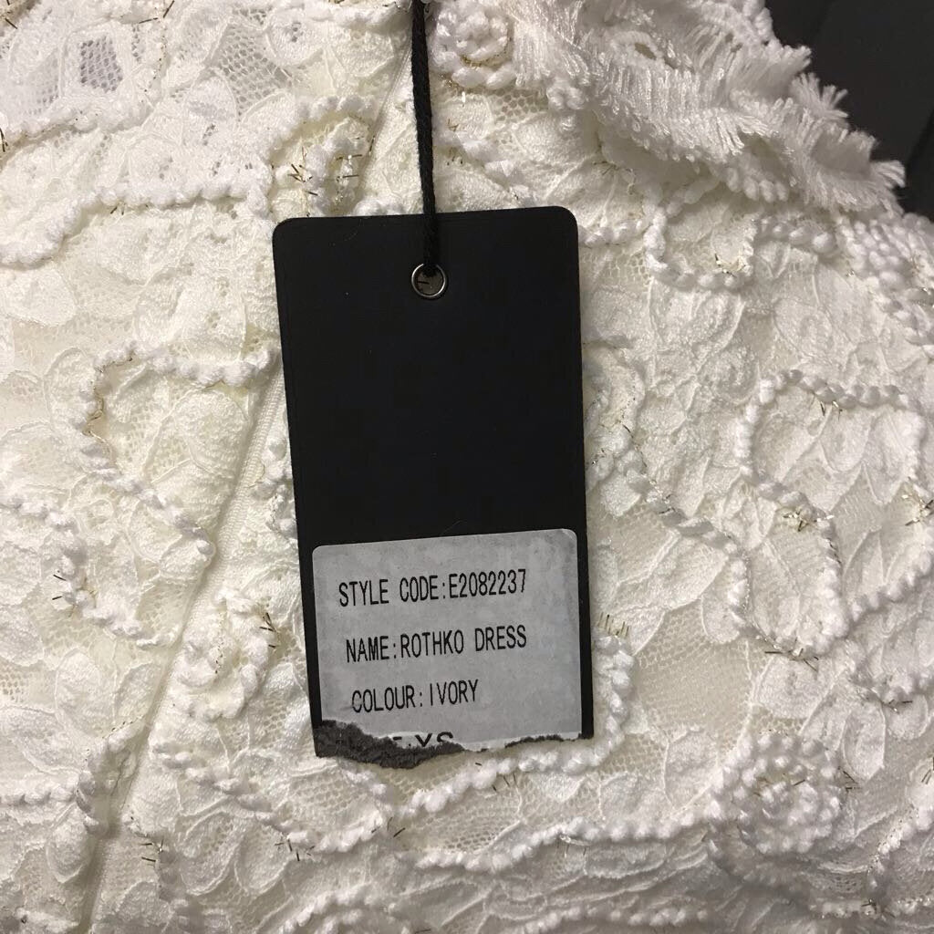 WHITE LACE DRESS-NWT