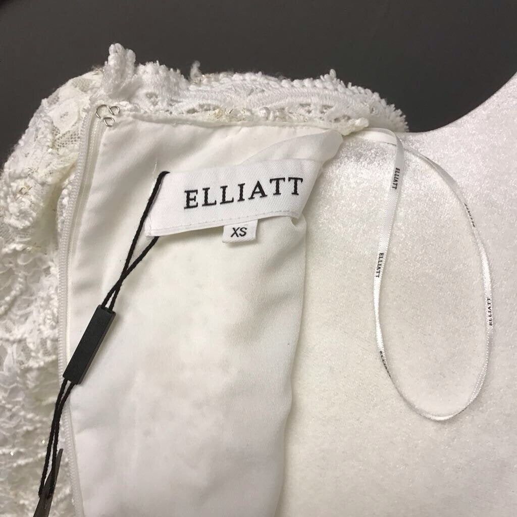 WHITE LACE DRESS-NWT