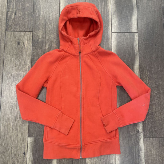 ORANGE SCUBA HOODIE