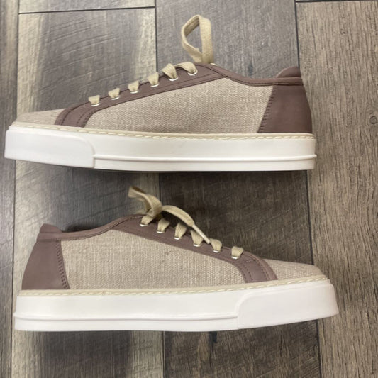 LEATHER & CANVAS SHOE
