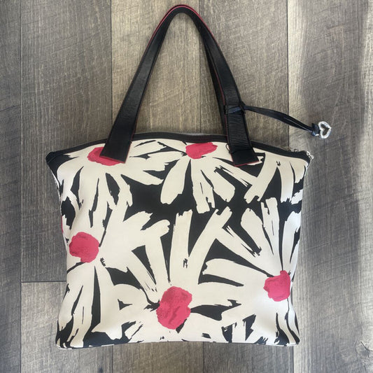 BIG FLOWER PURSE-NEW