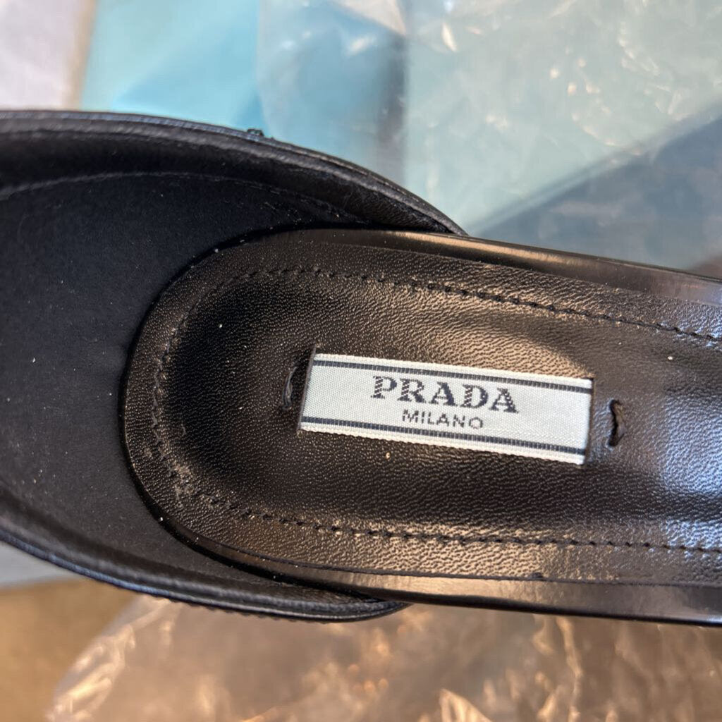 BLACK SPAZZOLATO SHOE