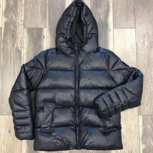 BLK PUFFER DOWN JACKET