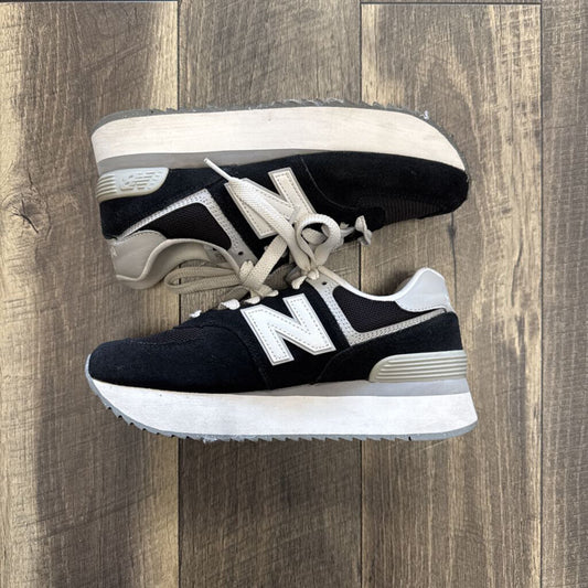 BLACK 574 SNEAKERS