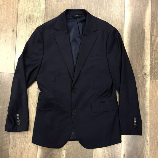 NAVY ATHLETIC FIT BLAZER