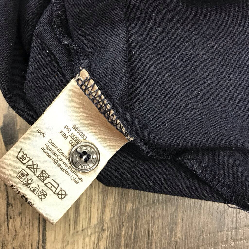 NAVY NOVA CHECK RUGBY L/S