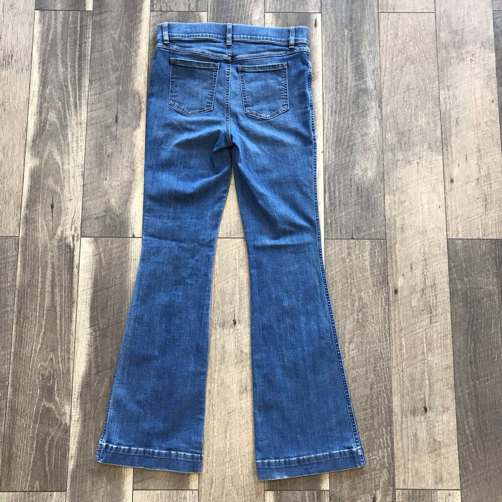 FLARE PULL ON JEAN