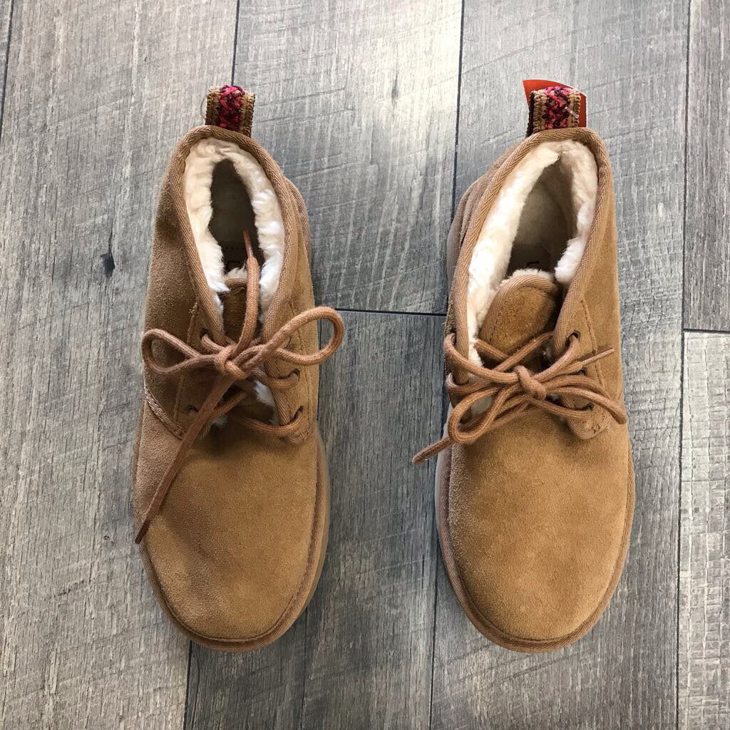CHESTNUT NEUMEL HERITAGE PLATFORM BOOTS