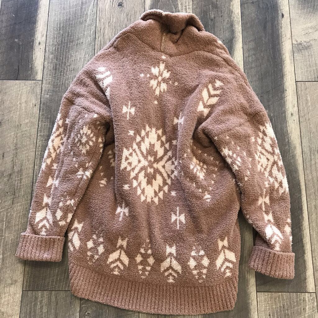 TAN AZTEC CARDIGAN