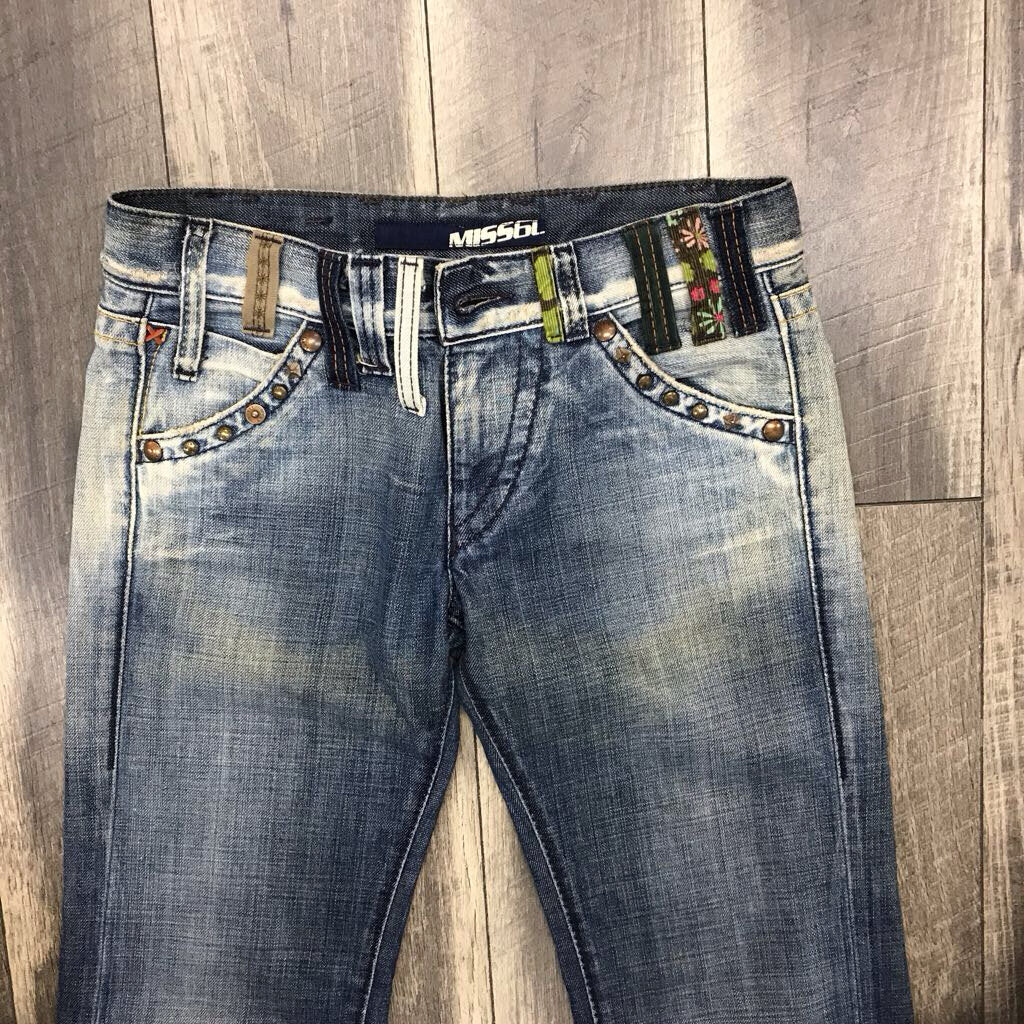 VINTAGE PATCH LOW RISE