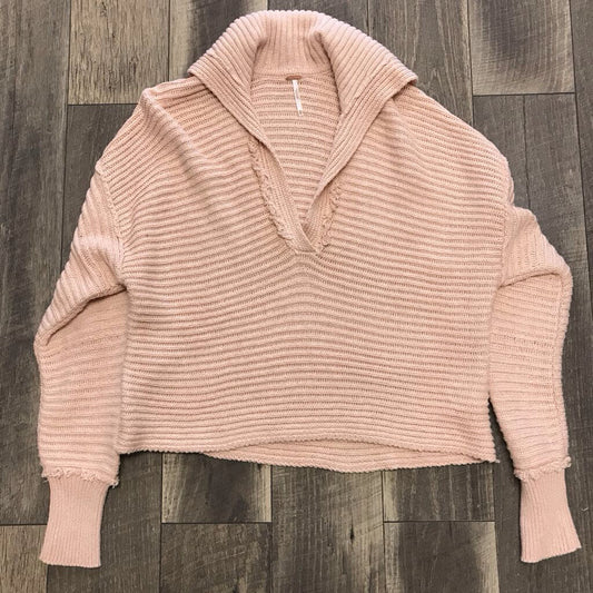 PEACH V SWEATER