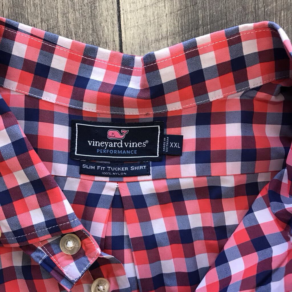 RED/NAVY TUCKER SHIRT