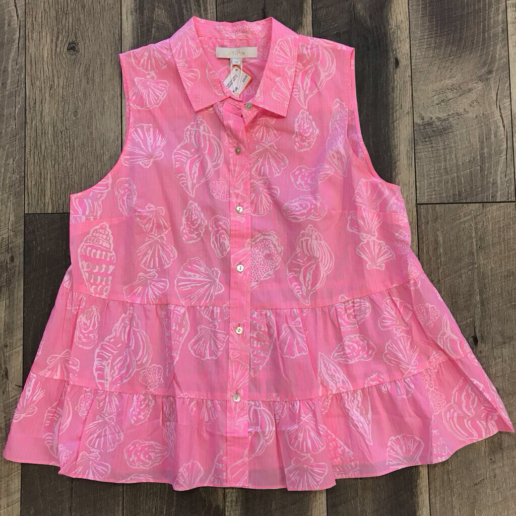 ROUSSEAU PINK SLEEVELESS- NWT