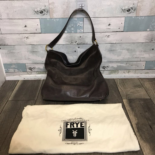 BROWN SUEDE PURSE